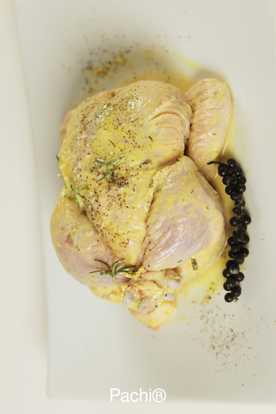 Curried Chicken with Mango Curry Sauce