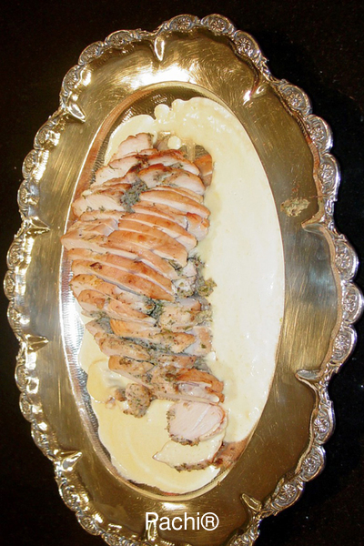 Turkey Roll with Mushrooms