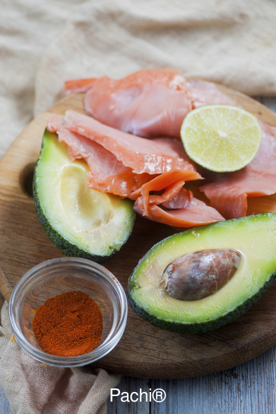 Salmon & Avocado Wraps
