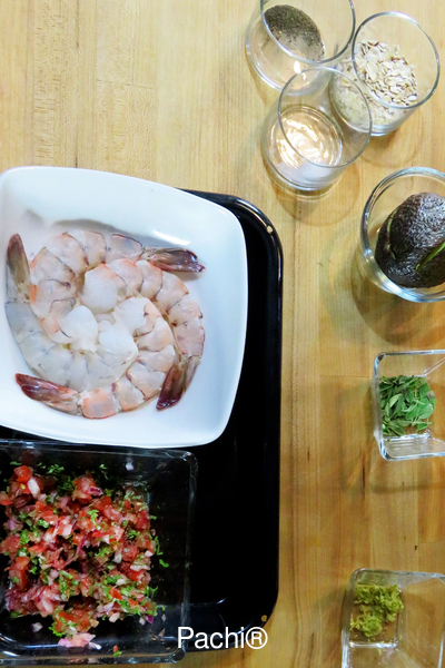 8 minute Baked Shrimp with Pico de Gallo 1 or for 4