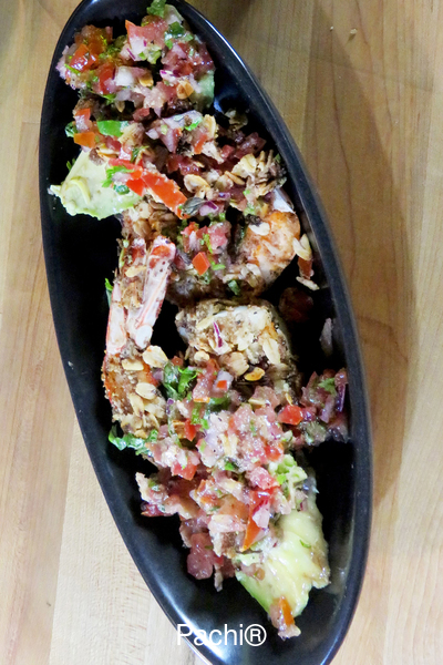 8 minute Baked Shrimp with Pico de Gallo 1 or for 4