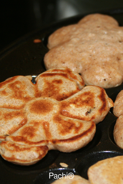 PANCAKES VEGAN cocoa ALMOND OATS